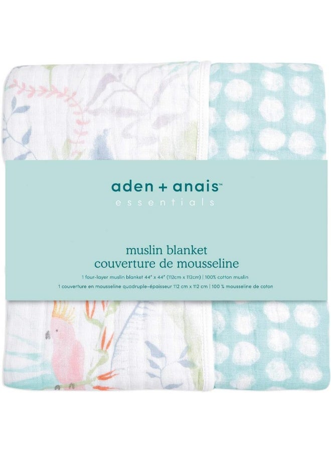 aden + anais Essentials Dream Blanket, Muslin Baby Blankets for Girls & Boys