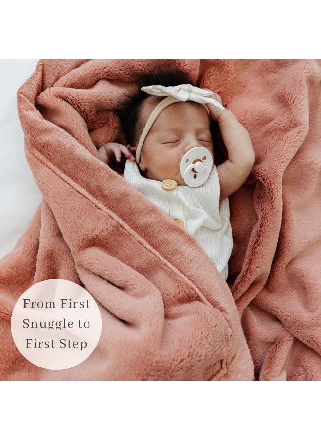 SARANONI Receiving Blankets for Babies Super Soft Boutique Quality Lush Luxury Baby Blanket