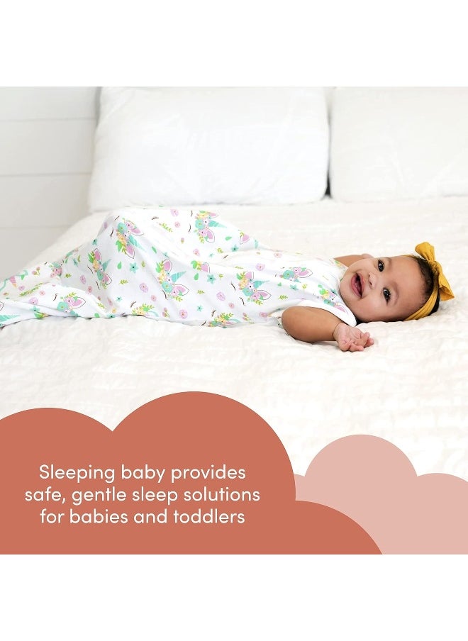 SleepingBaby Zippy Freedom Baby Wearable Blanket - New Unicorn - Medium (6-12 Month)