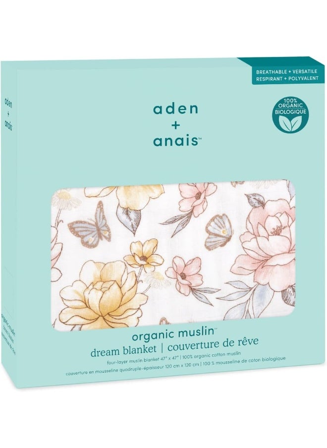 Aden + Anais - Organic Cotton Muslin Dream Blanket - Earthly