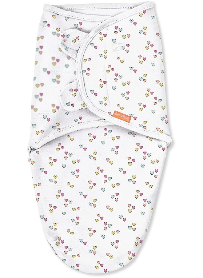 SwaddleMe Original Swaddle Size Small/Medium, 0-3 Months, 3 Pack Baby Hearts