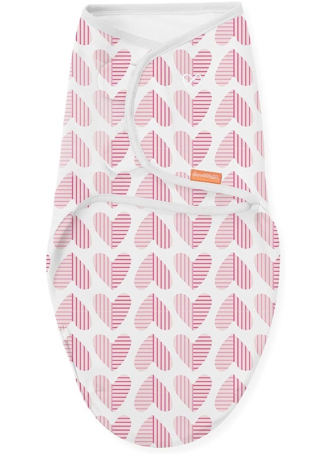SwaddleMe Original Swaddle Size Small/Medium, 0-3 Months, 3 Pack Baby Hearts