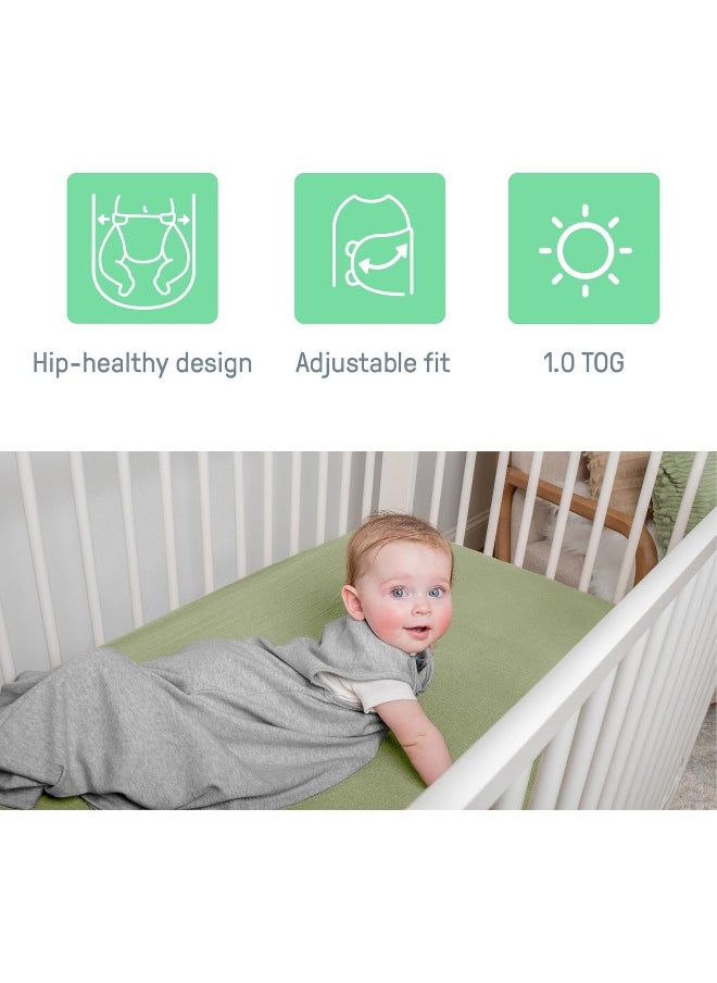 SwaddleMe by Ingenuity Swaddle, Compression Pod, & Sleep Sack Set, Gift Set, 0-3 Months, 3-Pack - Baby Elephant