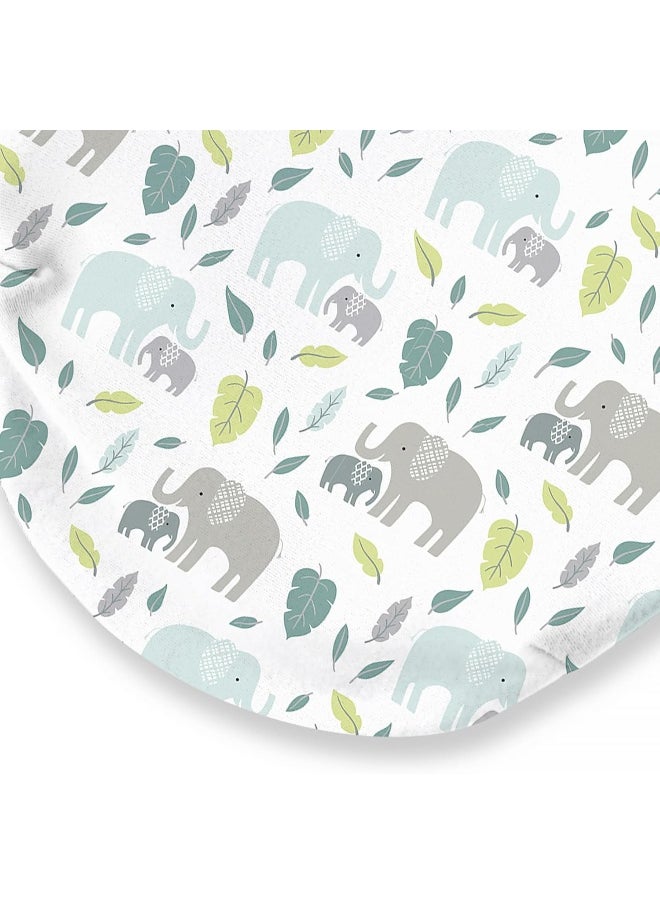 SwaddleMe by Ingenuity Swaddle, Compression Pod, & Sleep Sack Set, Gift Set, 0-3 Months, 3-Pack - Baby Elephant
