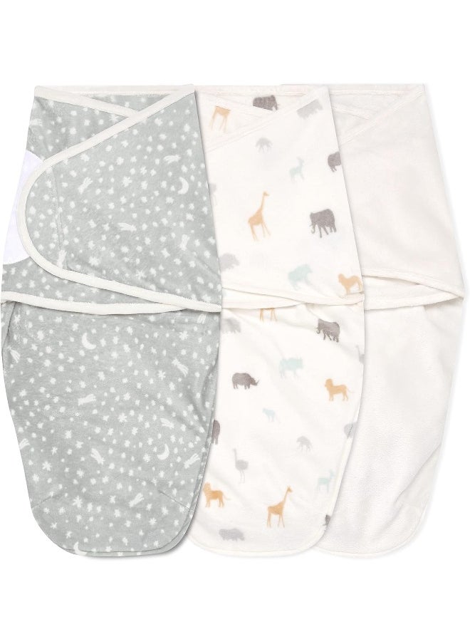 aden + anais Essentials Easy Wrap Swaddle, Cotton Knit Baby Wrap, Newborn Wearable Swaddle Sleep Sack