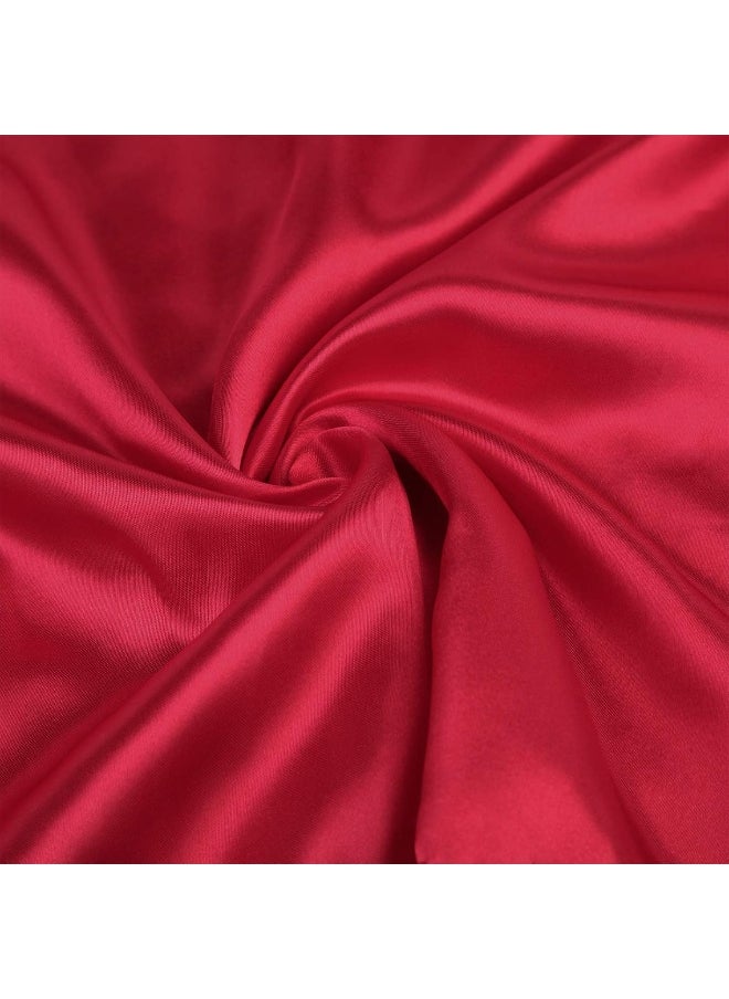 Pro Goleem Baby Soft Minky Dot Blanket with Silky Satin Backing Gift for Boys and Girls (Red, 30’’ x 40’’)