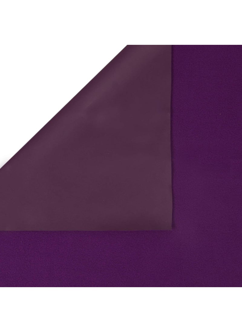 ANGAAKAR CLOTHINGS Instadry AntiPiling Fleece Extra Absorbent Quick Dry Waterproof Baby Sheet for Newborn Babies Baby Bed Mattress Protector Dry Sheet1 Purple Extra_Large 140cm X 200cm