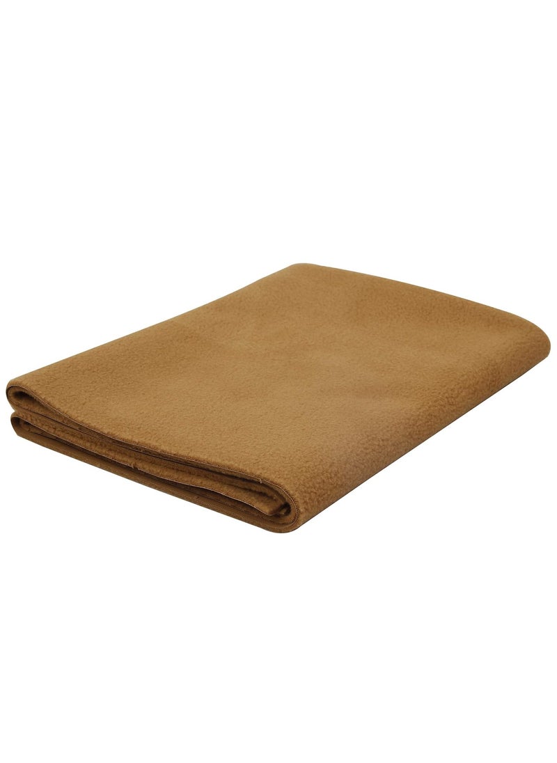 ANGAAKAR CLOTHINGS Instadry AntiPiling Fleece Extra Absorbent Quick Dry Waterproof Baby Sheet for Newborn Babies Baby Bed Mattress Protector Dry Sheet1 Brown Extra_Large 140cm X 200cm