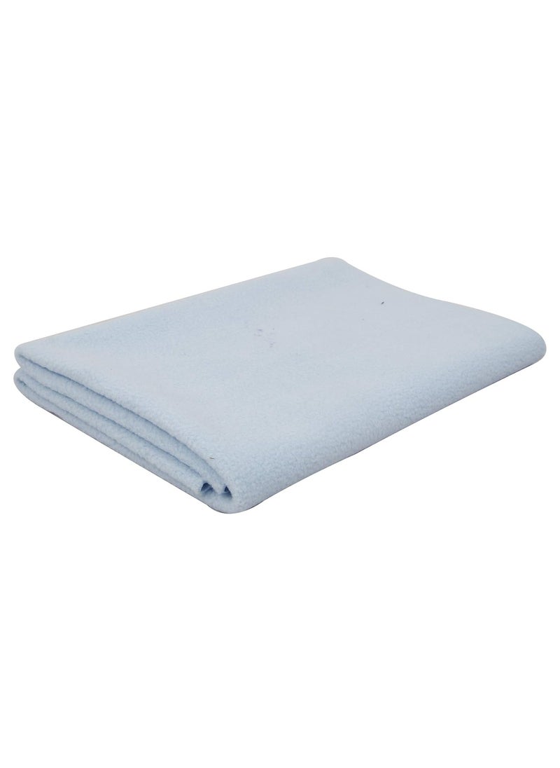 ANGAAKAR CLOTHINGS Instadry AntiPiling Fleece Extra Absorbent Quick Dry Waterproof Baby Sheet for Newborn Babies Baby Bed Mattress Protector Dry Sheet1 Light Blue Extra_Large 140cm X 200cm