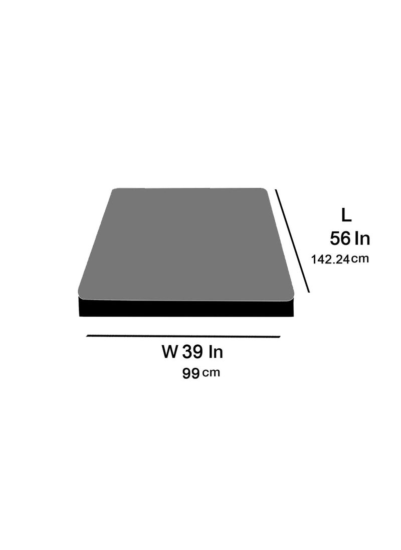 The Furnishing Tree Waterproof Cotton Baby Dry Sheet Bed Protector Sheet Small Toddler Size LxW 39x56 in inches Sky Blue