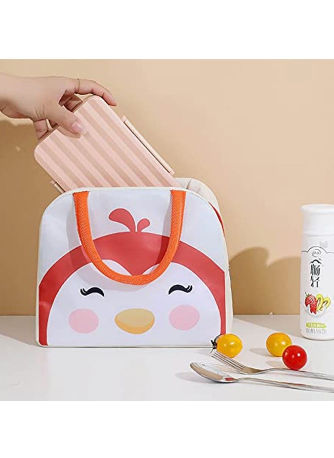 Kids Lunch box Insulated Soft Bag Waterproof for Adults Cartoon Colors Box Cooler Portable Tote Food Storage Women Men Work School Picnic