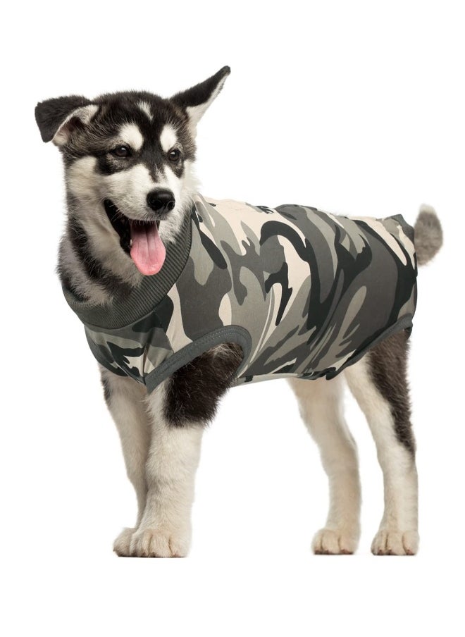 Dog Recovery Suit Anti-Licking Dog Onesie After Surgery Wound Protection Comfy and Stylish Dog Recovery Suit for Post Surgery Care