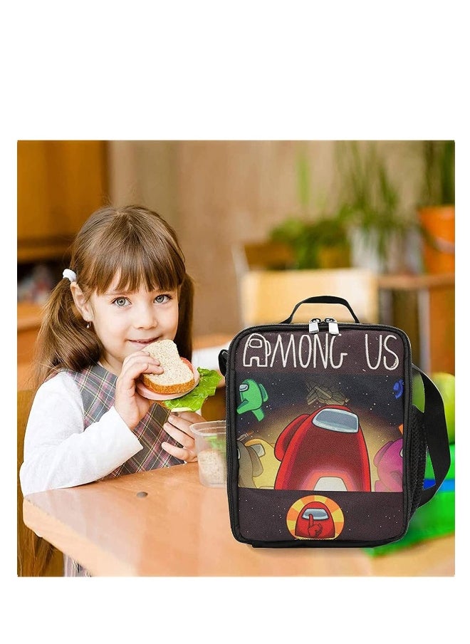 Kids Lunch Bag Insulated Lunch Box for Boys and Girls Durable Kids LunchBox Tough Spacious Kids Lunch Bag Waterproof Lunch Container for School Travel Office Indoor Outdoor Adults