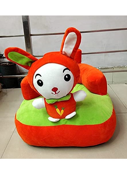 OMAJA HOME Soft Toy Kids Sofa Cum Bed and Chair for Comfort Soft Seat for Baby Sitting Pack of 1 Multicolor