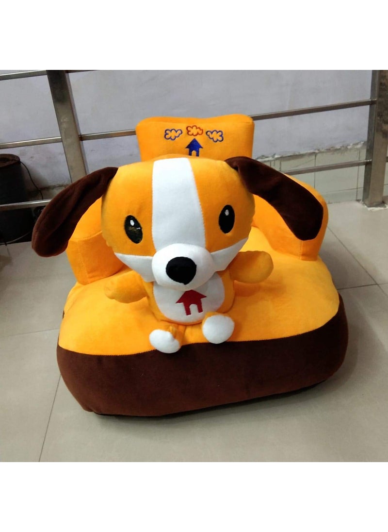 OMAJA HOME Soft Toy Kids Sofa Cum Bed and Chair for Comfort Quality Seat for Baby Sitting Learning Pack of 1 Multicolor