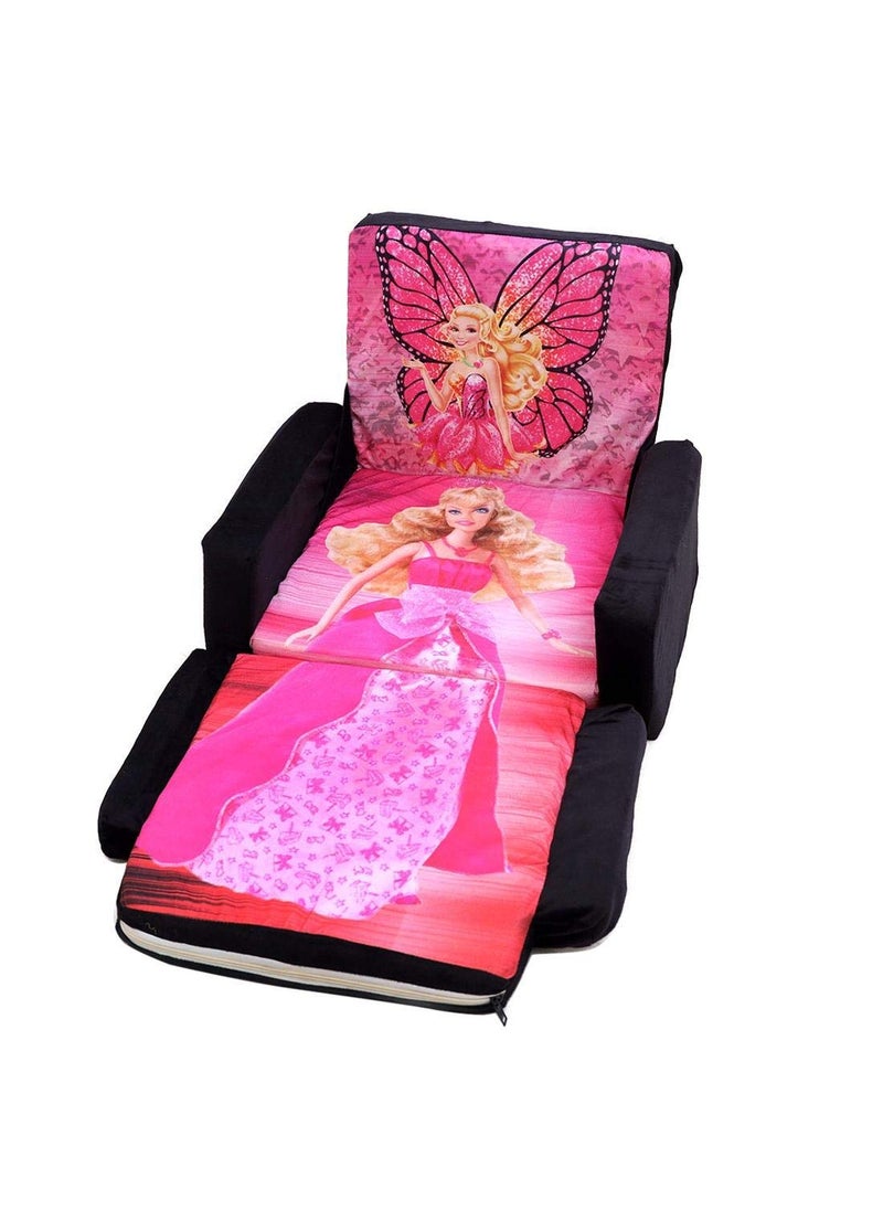 ELSTONE HOME Soft Toy Kids Cindrella Baby Sofa Cum Bed Baby Chair for 02 Years Sofa Cum Bed Sofa Cum Bed Pack 1