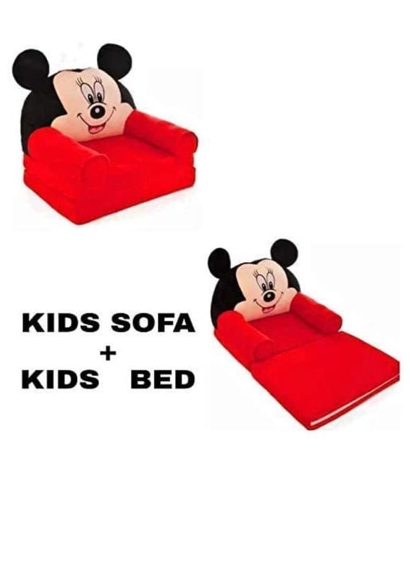 OMAJA HOME Plush Cartoon Shape Cushion Baby Sofa Seat or Rocking Chair for 02 Years Kid Pack of 1
