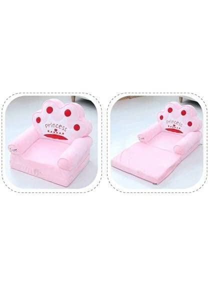 Bezzilish Home Kids Fabric Sofa Cum Bed Multicolor