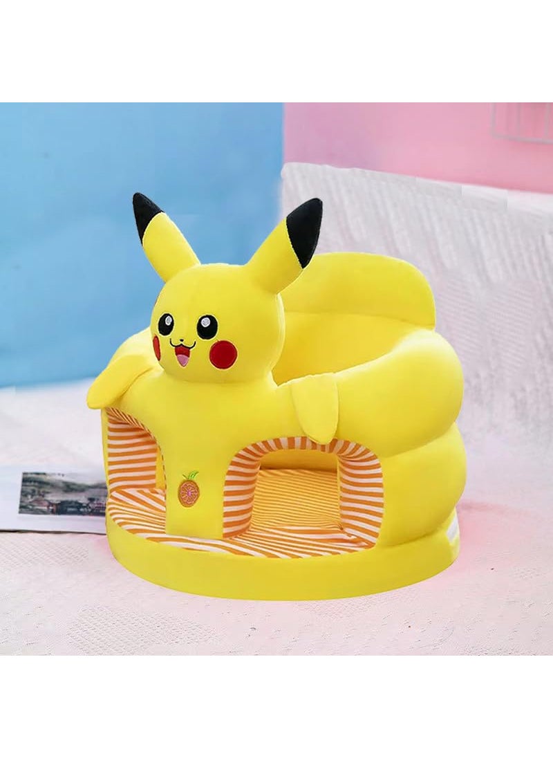 Vedartah Plush Super Soft Baby Sofa Seat Toddlers Support Sofa Seater for 02 years Baby Yellow