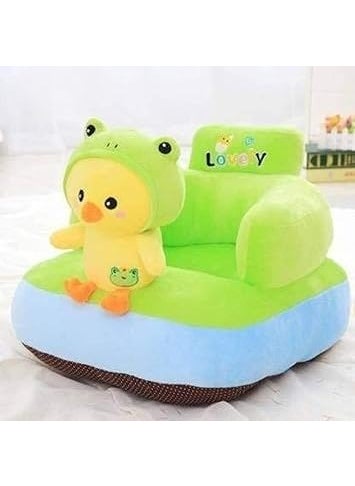 OMAJA HOME Baby Soft Plush Cushion Baby Sofa Seat Or Rocking Chair for KidsUse for Baby 0 to 2 Years Green