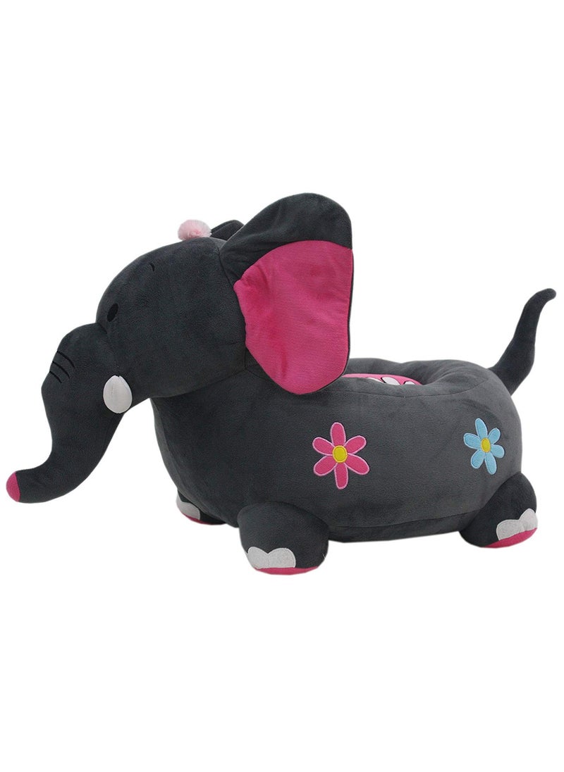 Babyjoys Kids Plush Sofa Comfortable Elephant Shape Chair Anywhere Carried Used Like Beach Home Terrace Restaurant