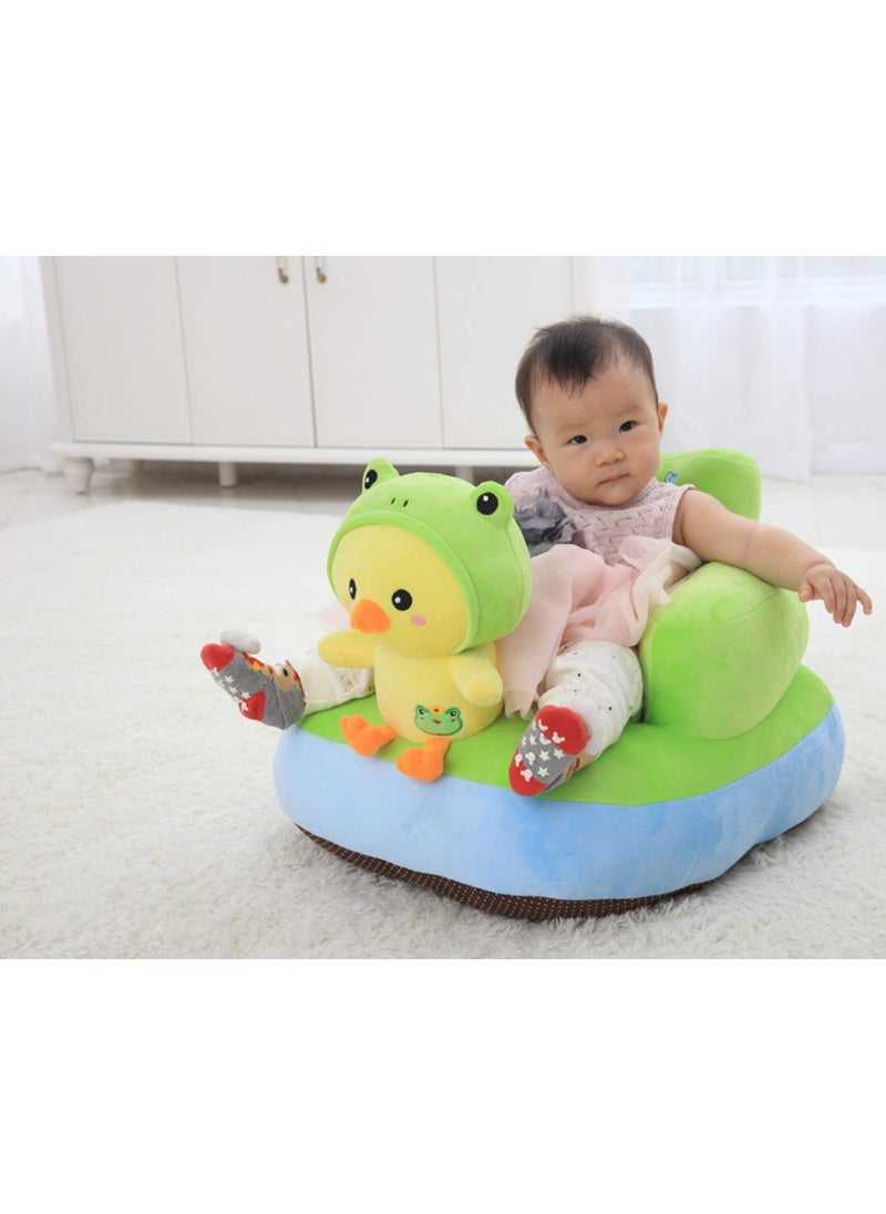 VAISHNO Soft and Rocking Chair Skin Friendly Monkey Shape Baby Supporting Seat Plush Cushion and Chair GreenTwiiti Sold