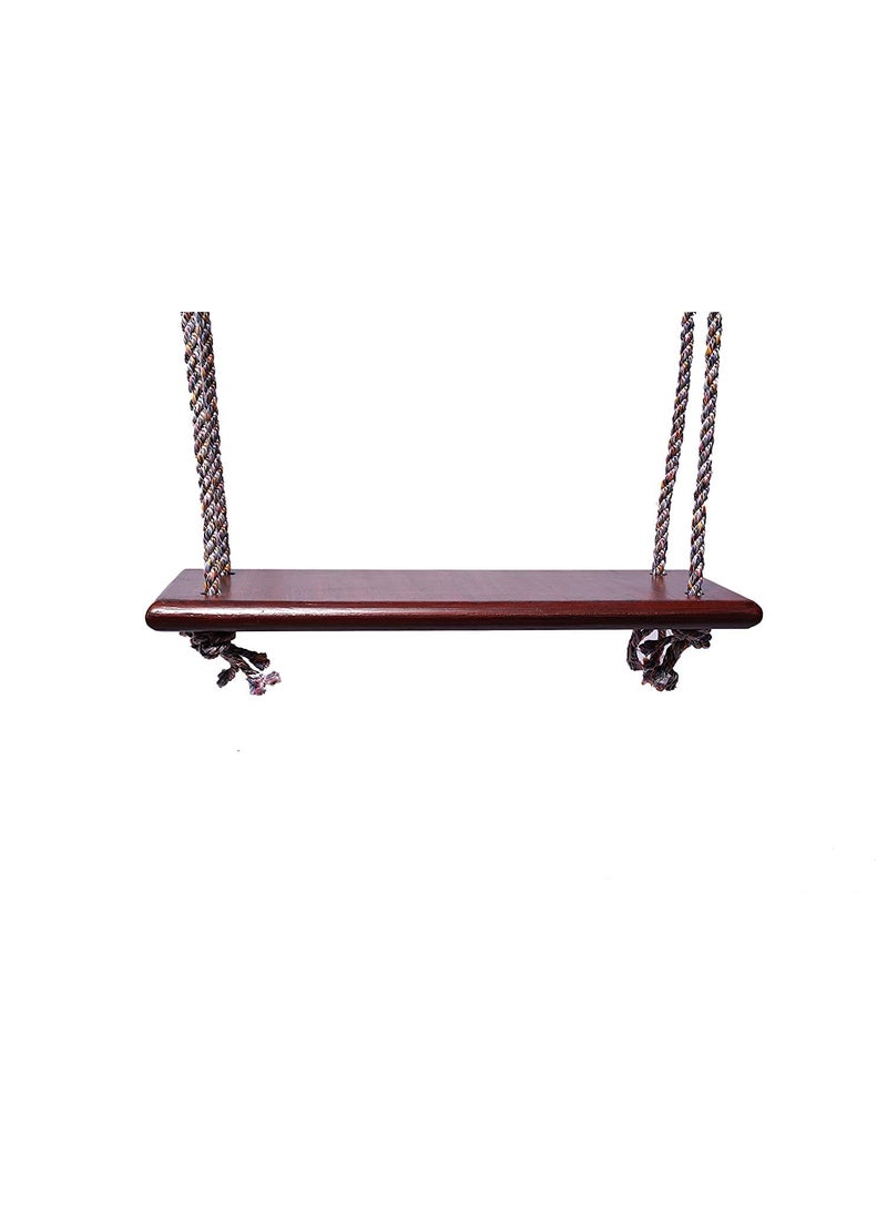 Shy Shy Wooden SwingHammockJhulaJulaJhoola for Kids and Adults for Indoor Outdoor 24 12inch