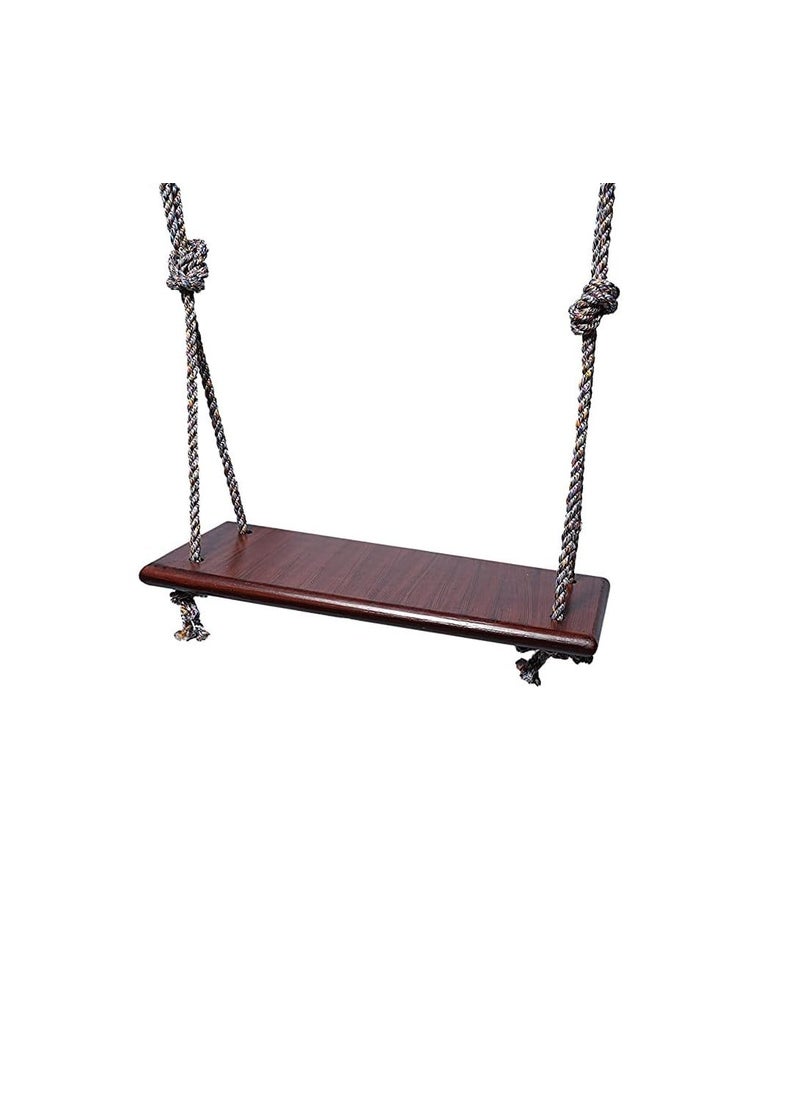Shy Shy Wooden SwingHammockJhulaJulaJhoola for Kids and Adults for Indoor Outdoor 24 12inch