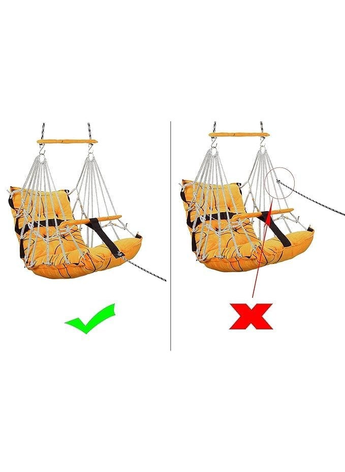 RJ SHOP Cotton Velvet Swing for Kids Baby Jhula Foldable Portable Swing for 03 Years Babies with Safety Belt Gentle Soft Cover with Filler for Soft Skin Hanging Indoor Outdoor Swing