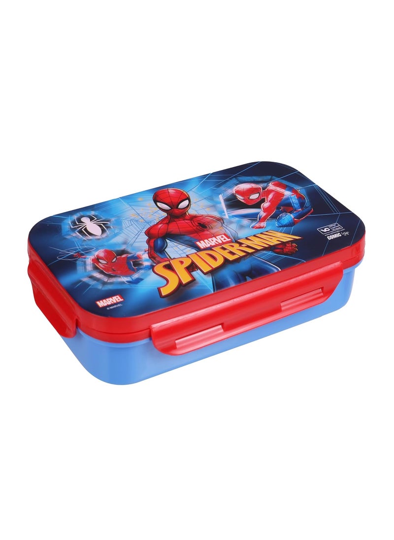 Marvel Avengers Spider Man Single Compartment Insulated 2 Containers Lunch BoxAZ1025 Blue