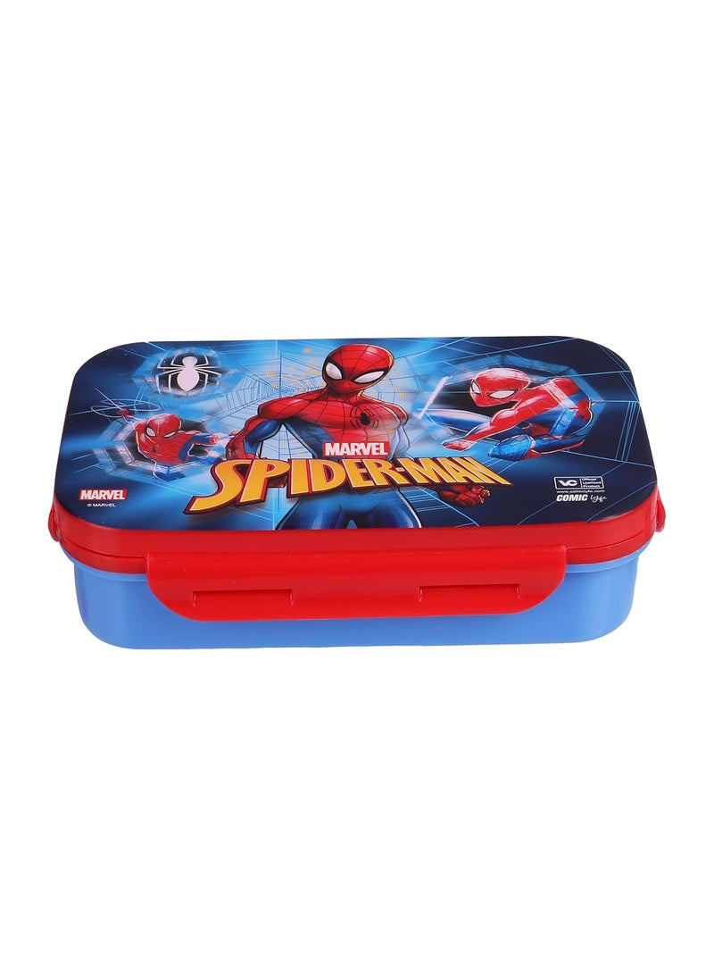 Marvel Avengers Spider Man Single Compartment Insulated 2 Containers Lunch BoxAZ1025 Blue