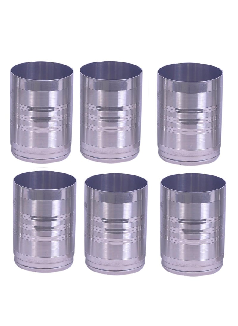 Dynore 18 pcs Stainless Pav bhaji Plate Dinner Set