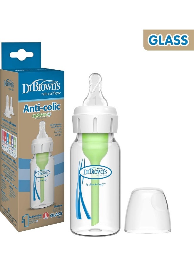 4oz/120ml NARROW GLASS OPTIONS +BOTTLE