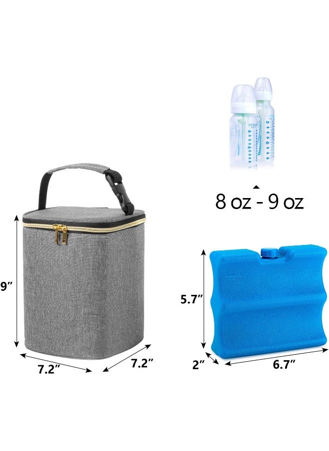 Teamoy Breastmilk Cooler Bag, Baby Bottles Bag