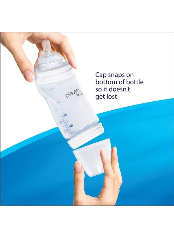 Playtex Baby Ventaire Anti Colic Baby Bottle, BPA Free, 6 Ounce - 3 Pack