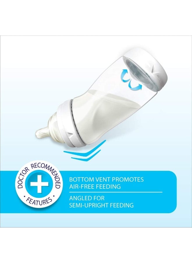 Playtex Baby Ventaire Anti Colic Baby Bottle, BPA Free, 6 Ounce - 3 Pack