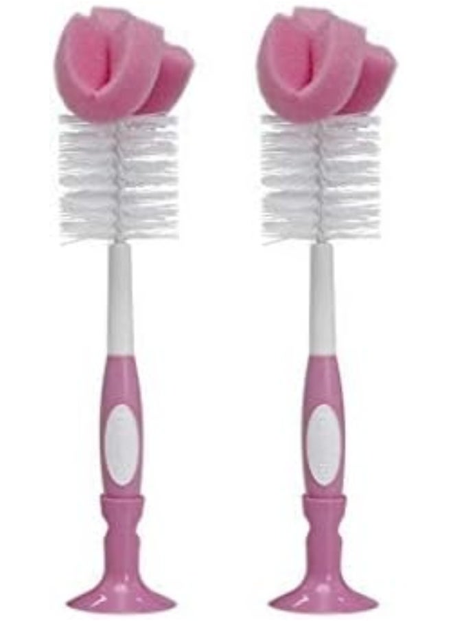 Dr. Brown's Baby Bottle Brush - Pink - 2 Count
