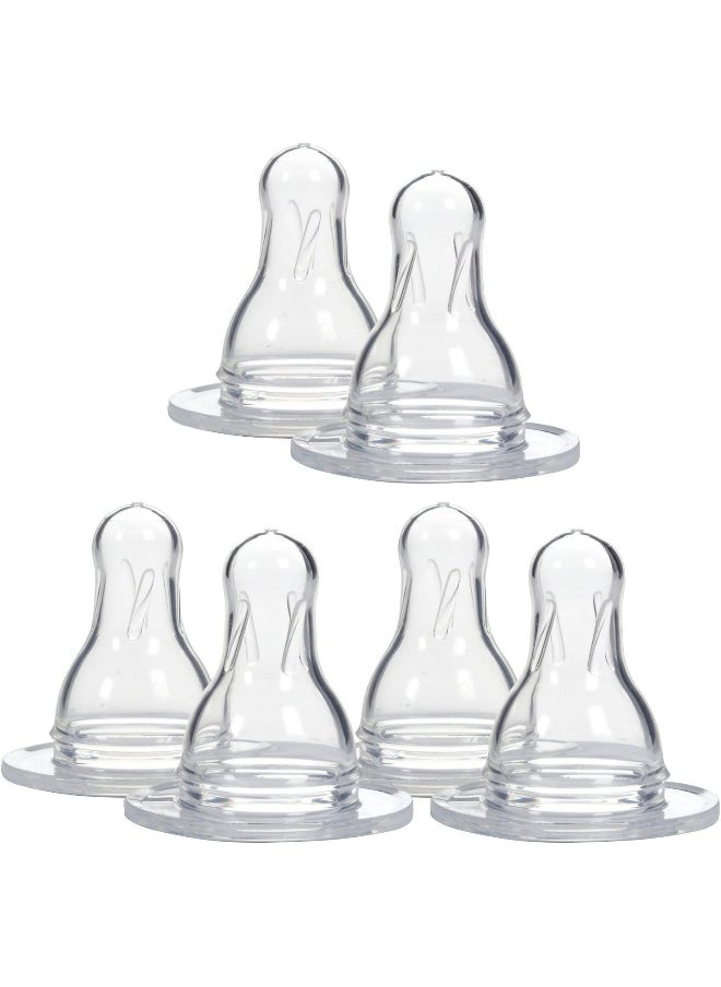 Dr. Brown's Standard Bottle Preemie Nipple, 2 Count (Pack of 3)