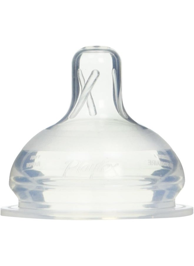 Playtex Full-Sized Nipple, Fast Flow, 2-Count