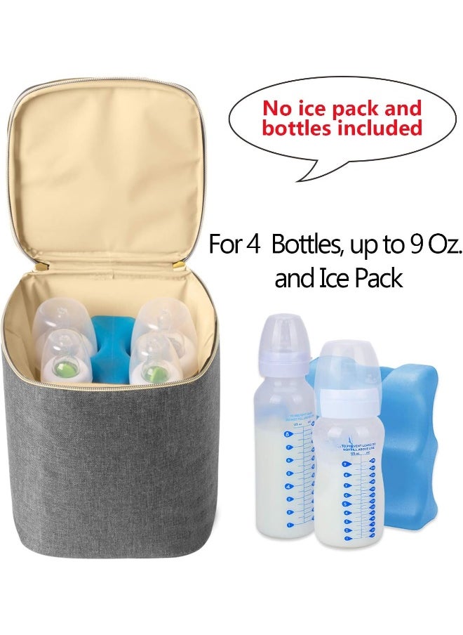 Teamoy Breastmilk Cooler Bag, Baby Bottles Bag