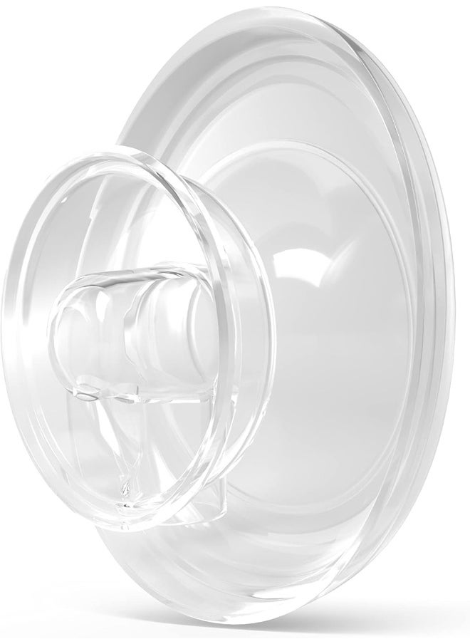 Elvie Stride Breast Pump Breast Shield - 24mm | 2 Pack | Shield Flange for Pumping Breast Milk | Breastfeeding Essentials for Electric Breast Pumps | BPA Free, Dishwasher Safe