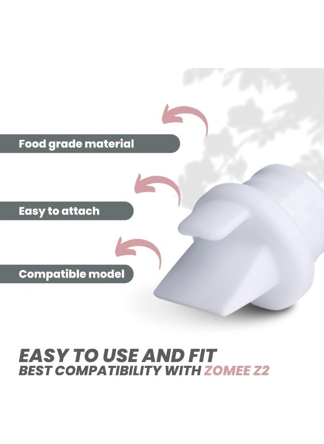Zomee Duckbill Valve - White Valve