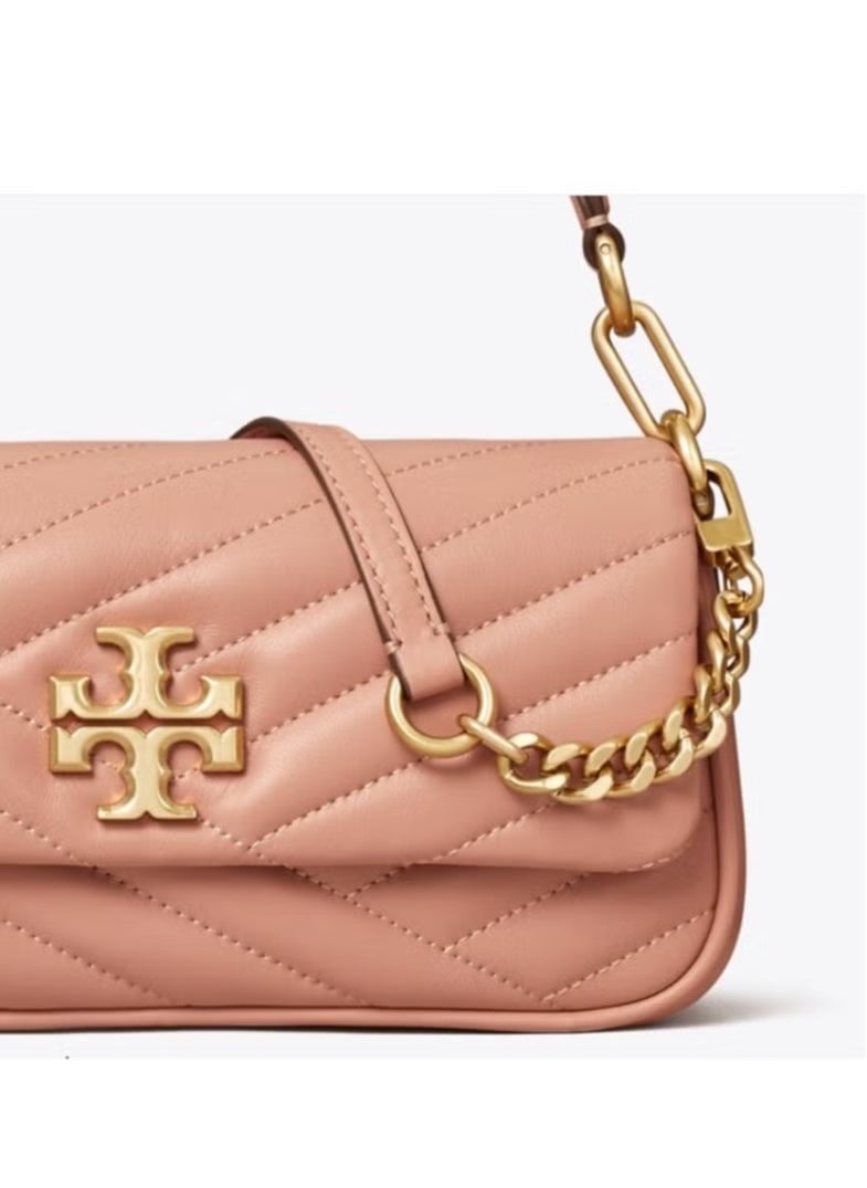 Tory Burch Kira Chevron Small Flap Shoulder Bag