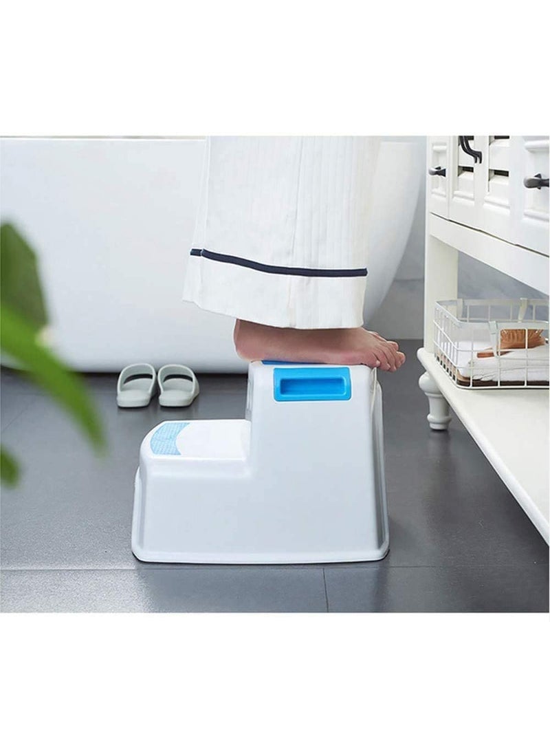 Glaceon Dual Height Step Stool for Kids Toddlers Potty Training and Use in The Bathroom or Kitchen Versatile Two Design Growing Children Soft Grip Steps Provide