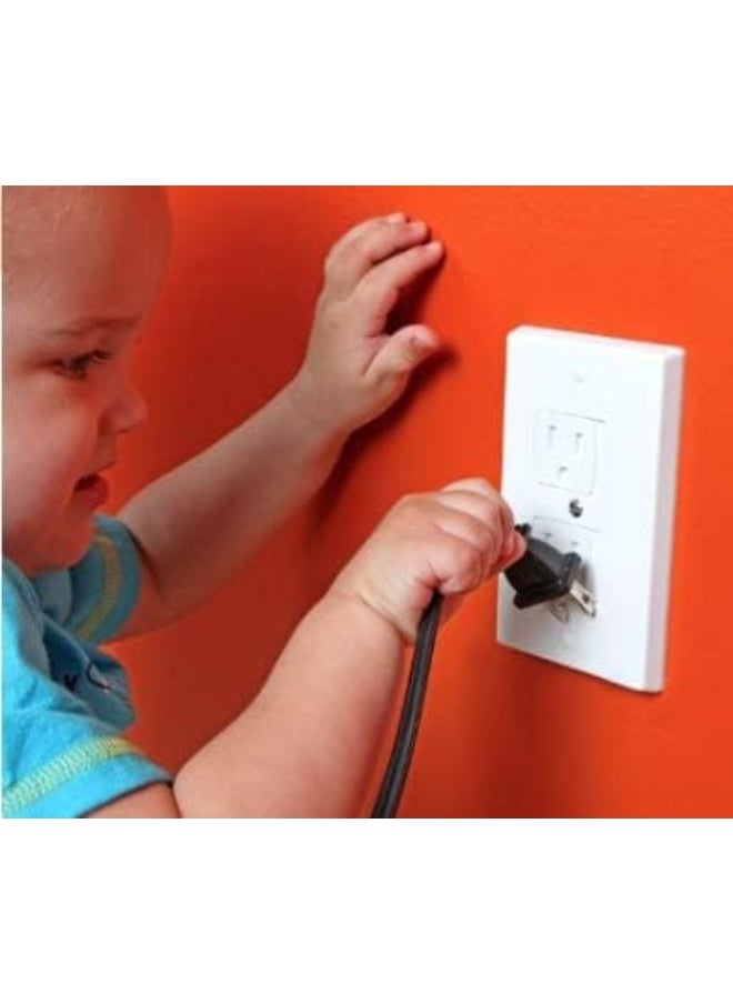 vmaisi Outlet Covers ChildProof Plug Protector - 62 Pack Baby Proofing Electrical Safety Outlet Plugs