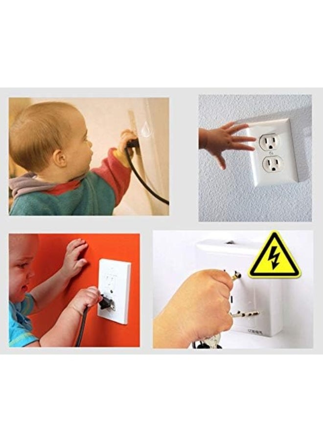 vmaisi Outlet Covers ChildProof Plug Protector - 62 Pack Baby Proofing Electrical Safety Outlet Plugs
