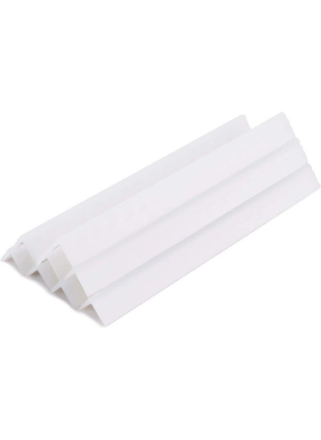 LONGFITE Edge Safety Bumpers Corner Protectors Furniture Table Fireplace Guards Baby Proofing with Wide Coverage and Safe Silicone Material