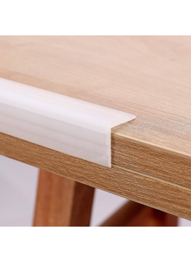 LONGFITE Edge Safety Bumpers Corner Protectors Furniture Table Fireplace Guards Baby Proofing with Wide Coverage and Safe Silicone Material