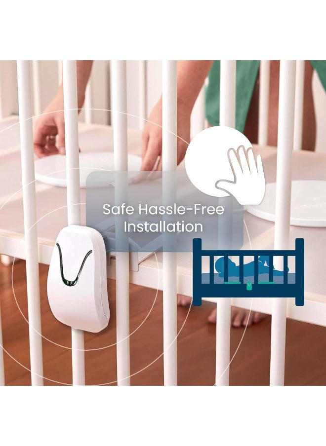 Babysense New Model - Video & Movement Monitor Bundle Pack - V24R With 7 Under-The-Mattress Sensor - 2 in 1