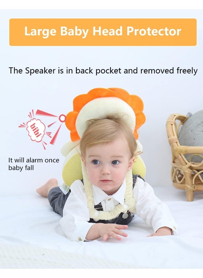 JunNeng Head Safety Protector Pad for Baby Toddler Walker, Infant Talking Head Protection Backpack Cushion